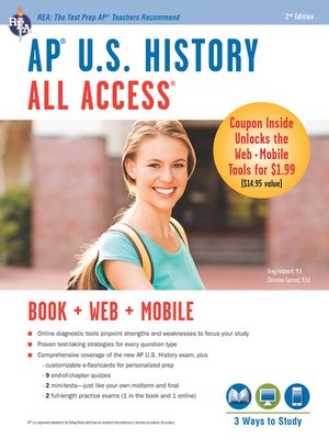 cover image of AP U.S. History All Access Book + Online + Mobile